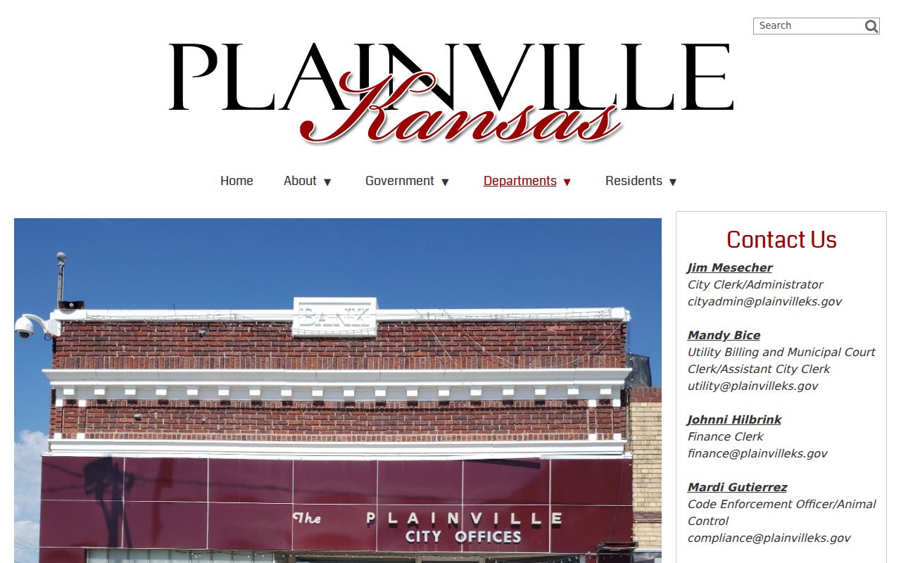 Plainville municipal court records clerk source